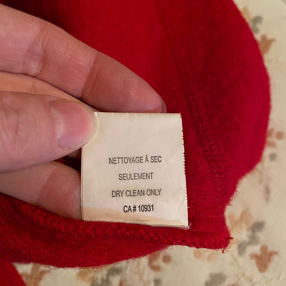 Red Sweater Jacket - Picture 9 of 9